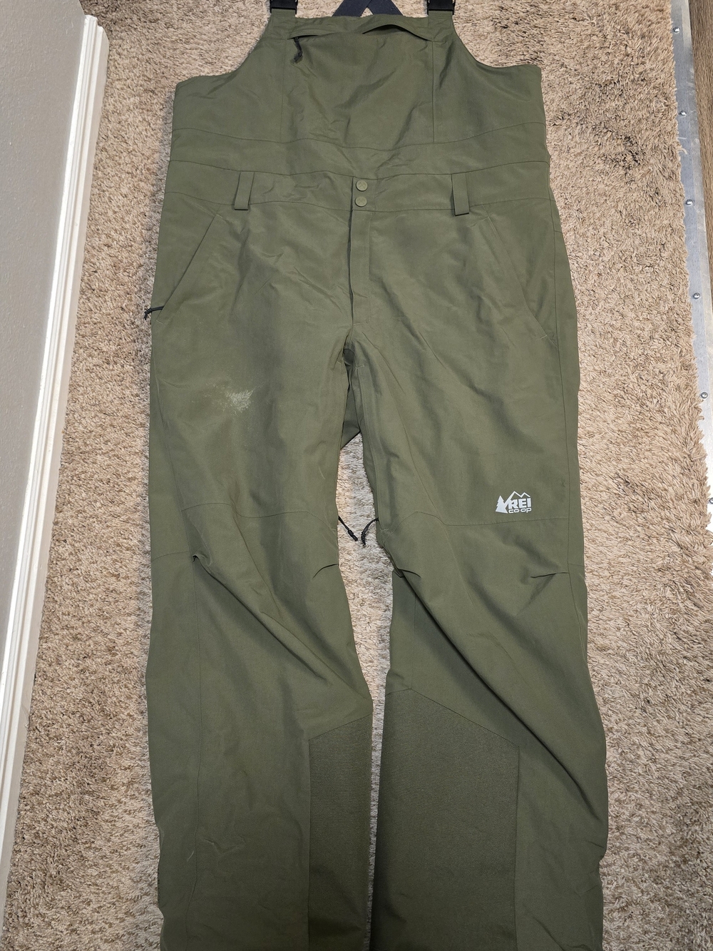 Ski Pants Bib REI XL Waterproof